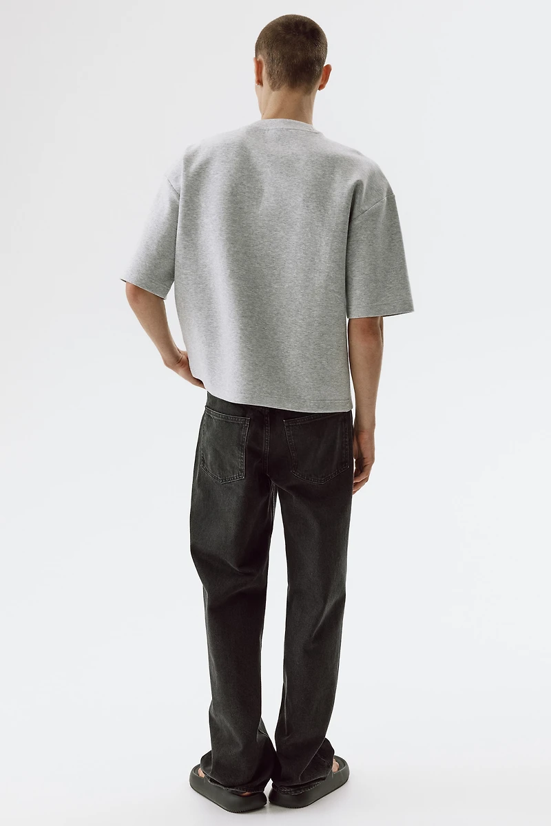 Oversized-Fit Scuba T-Shirt