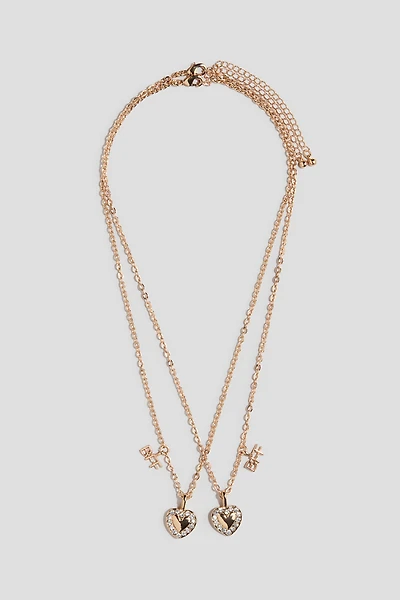 2-Pack Friendship Necklaces