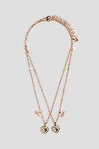2-Pack Friendship Necklaces