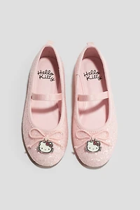 Glittery Ballet Flats