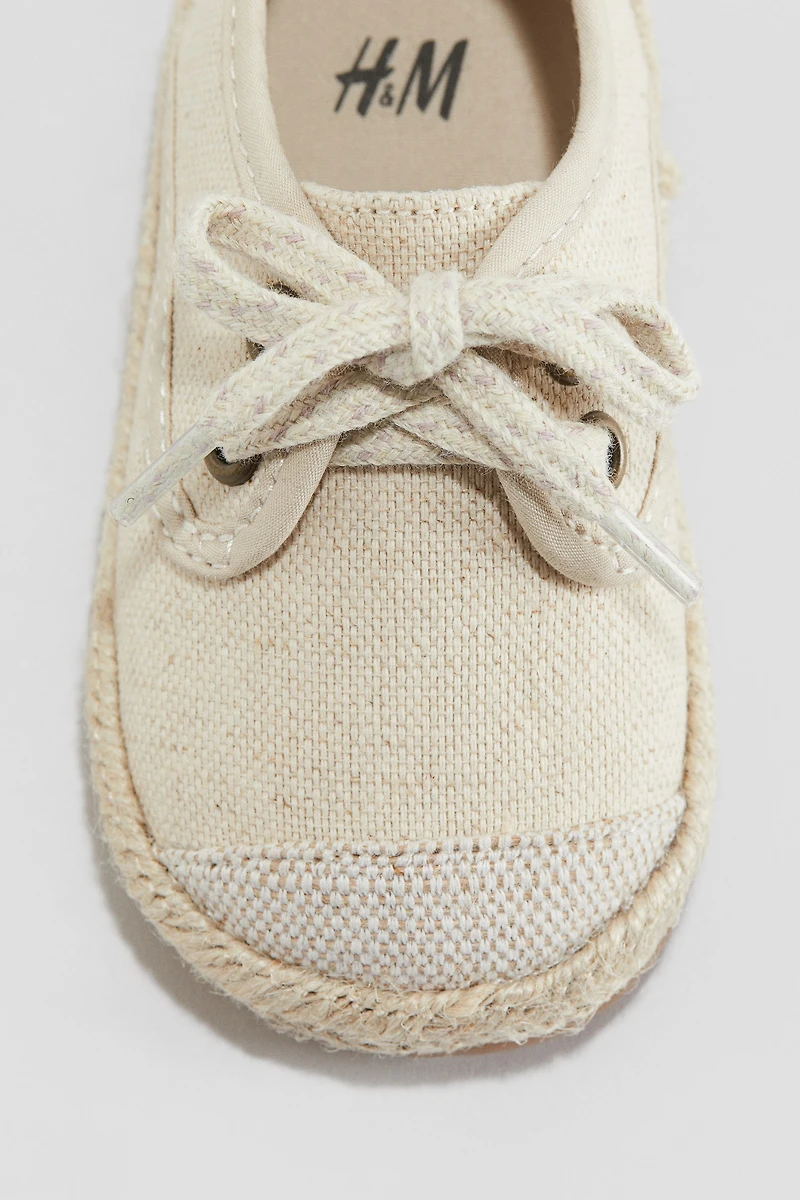 Espadrille Derby Shoes