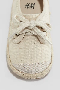 Espadrille Derby Shoes