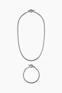2-Pack Necklace and Bracelet