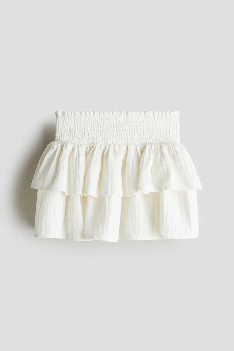 Tiered Muslin Skirt