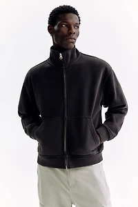 Relaxed-Fit Boxy Track Jacket