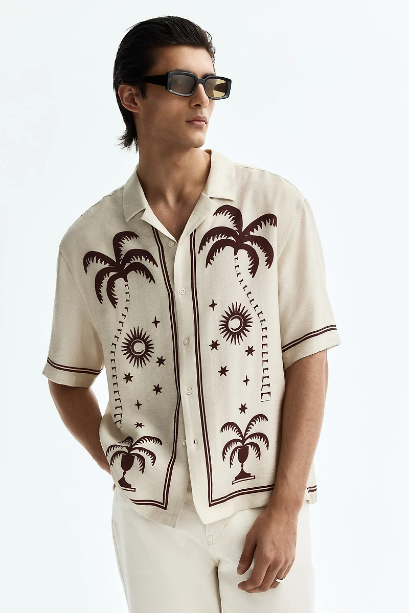 Relaxed-Fit Printed Resort Shirt