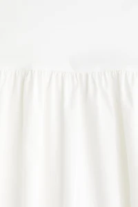 Robe maxi à manches courtes