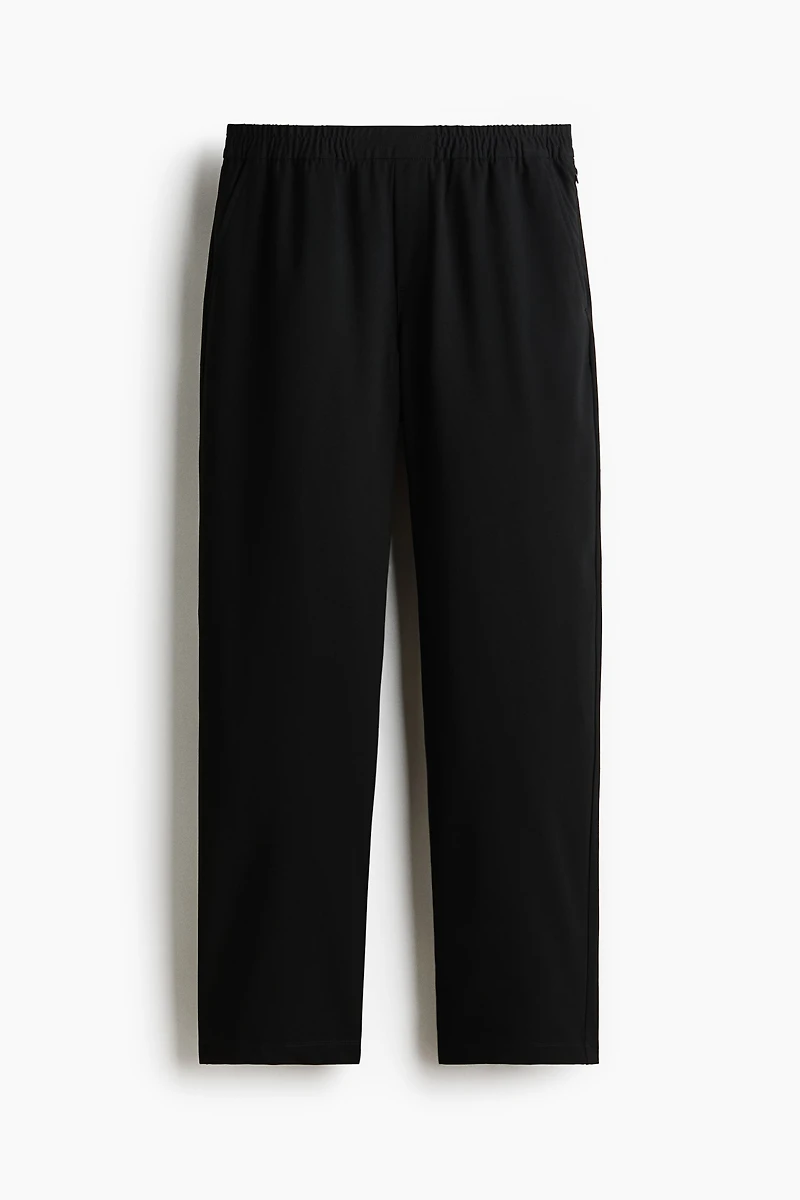 Four-Way Stretch Regular-Fit Pull-On Pants