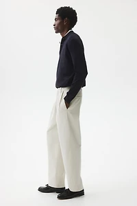 Regular-Fit Fine-Knit Polo Shirt