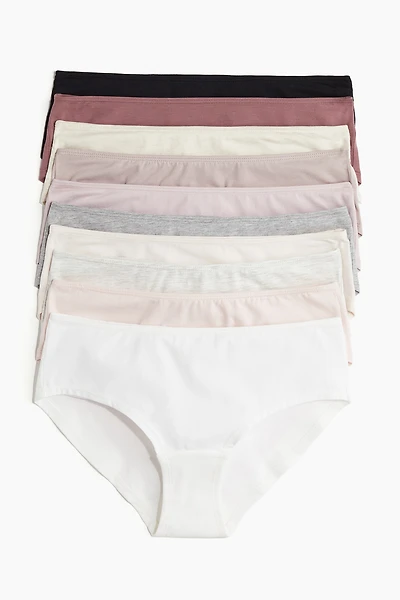 Lot de 10 culottes Hipster