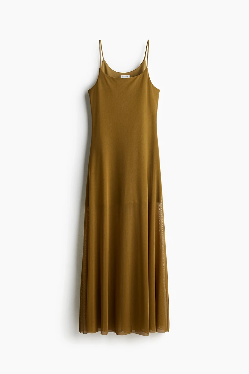 Strappy Mesh Dress