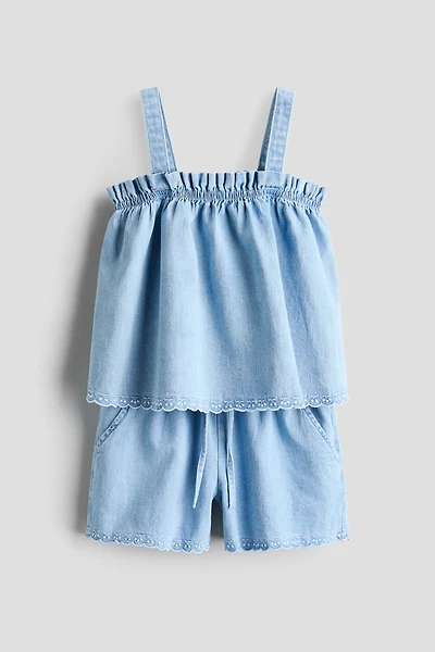 Ensemble 2 pièces en denim