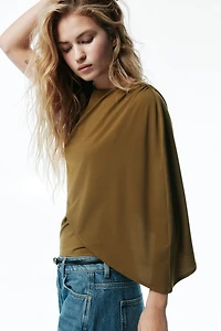 Cape-Detail Top
