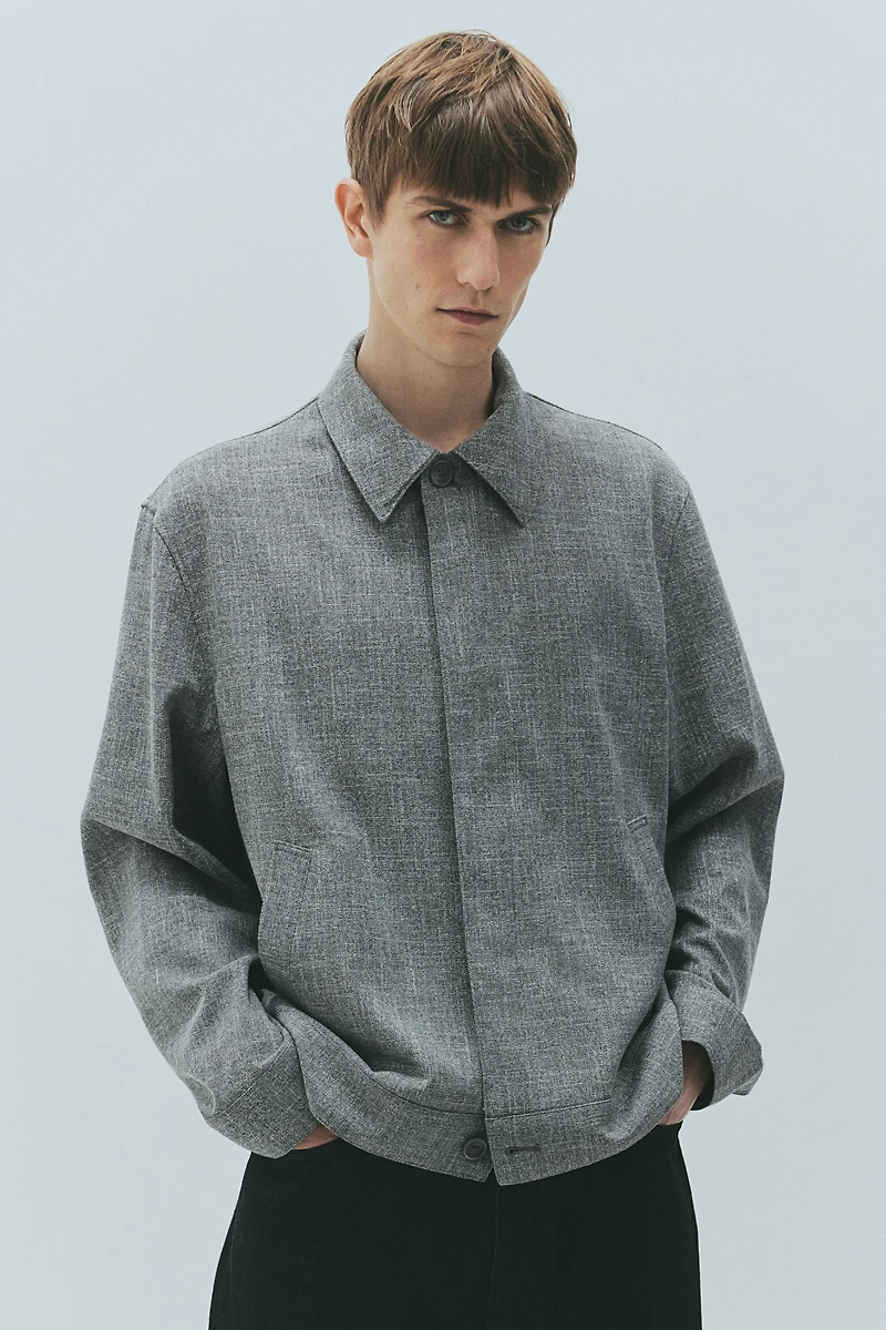 Veste-chemise coupe classique