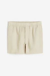 Short Coupe Classique en lin