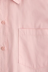 MAMA Cotton Poplin Shirt