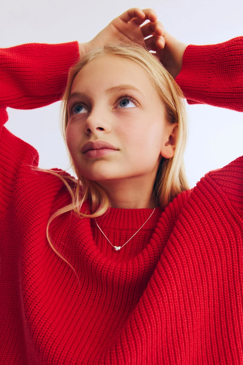 Cotton-Blend Sweater