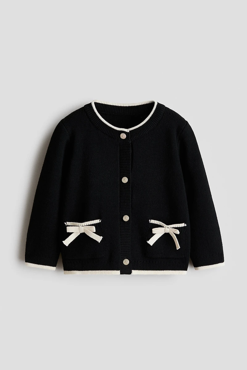 Fine-Knit Cardigan