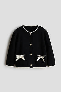 Fine-Knit Cardigan