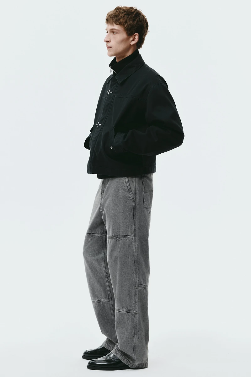 Loose-Fit Worker Jeans