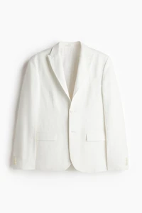Regular-Fit Linen-Blend Jacket