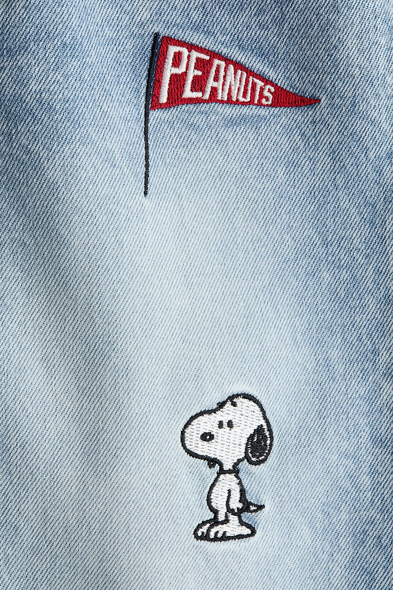 Regular-Fit Printed Jeans