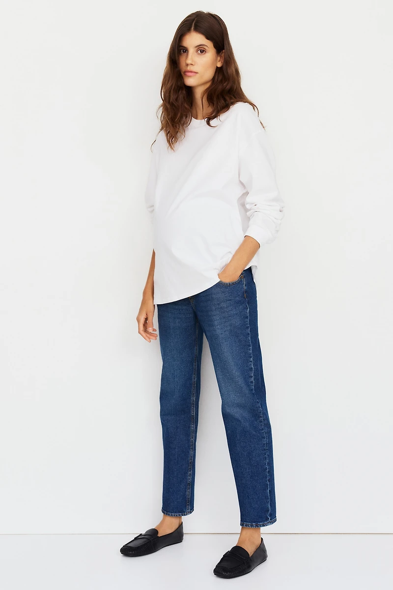 MAMA Slim Mom Ankle Jeans