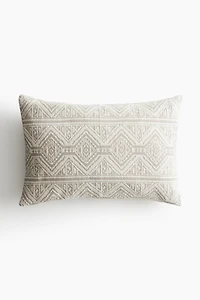 Textured-Pattern Cushion Cover