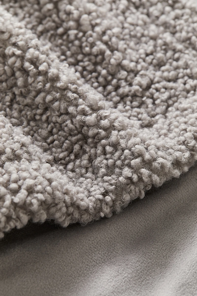 Couverture en tissu peluche
