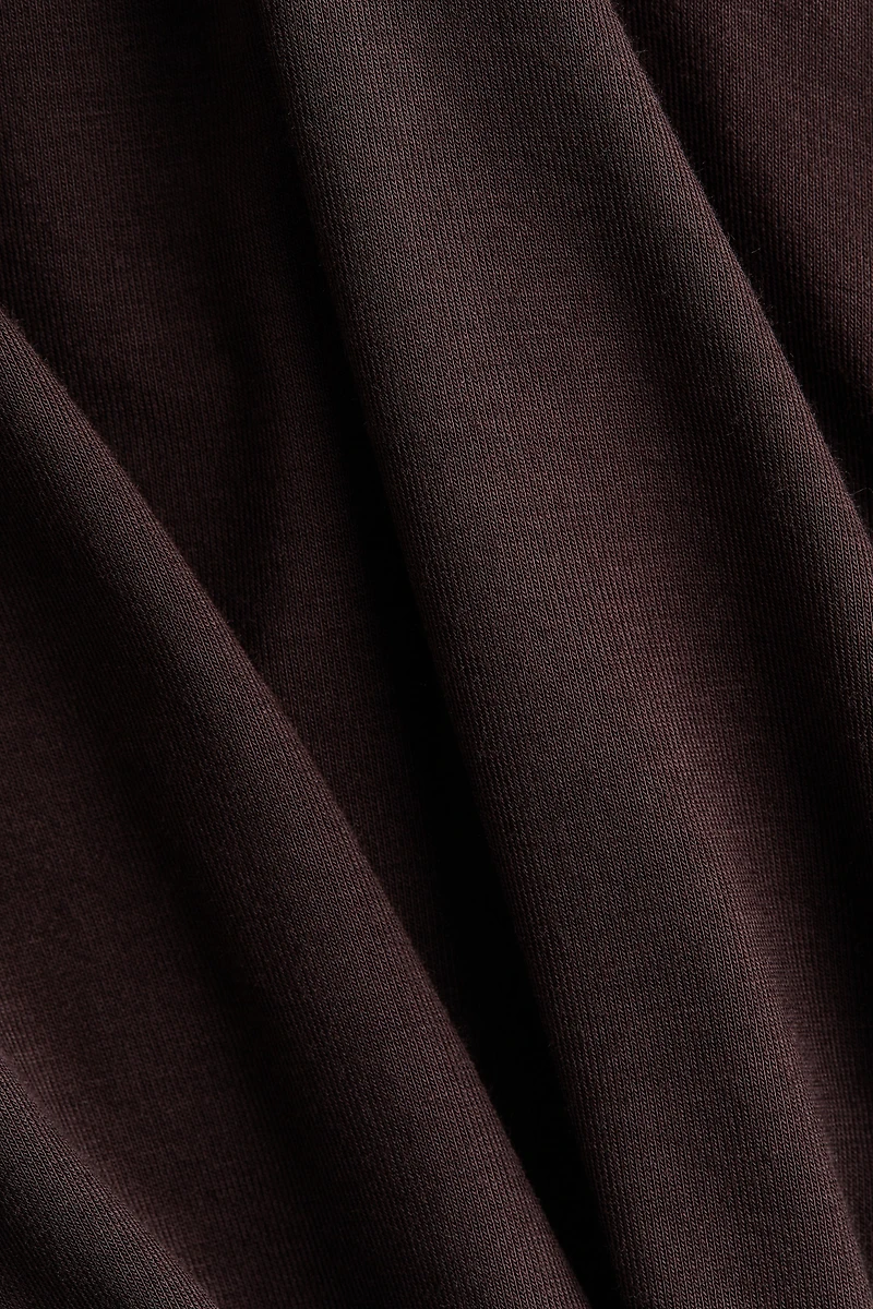 Haut froncé en viscose