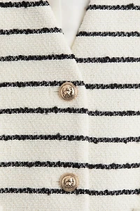 Gilet sans manches en bouclé