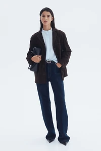 Puff-sleeved blouse