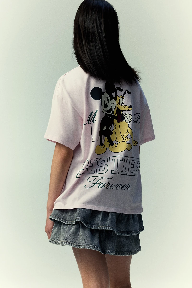 Printed Cotton T-Shirt