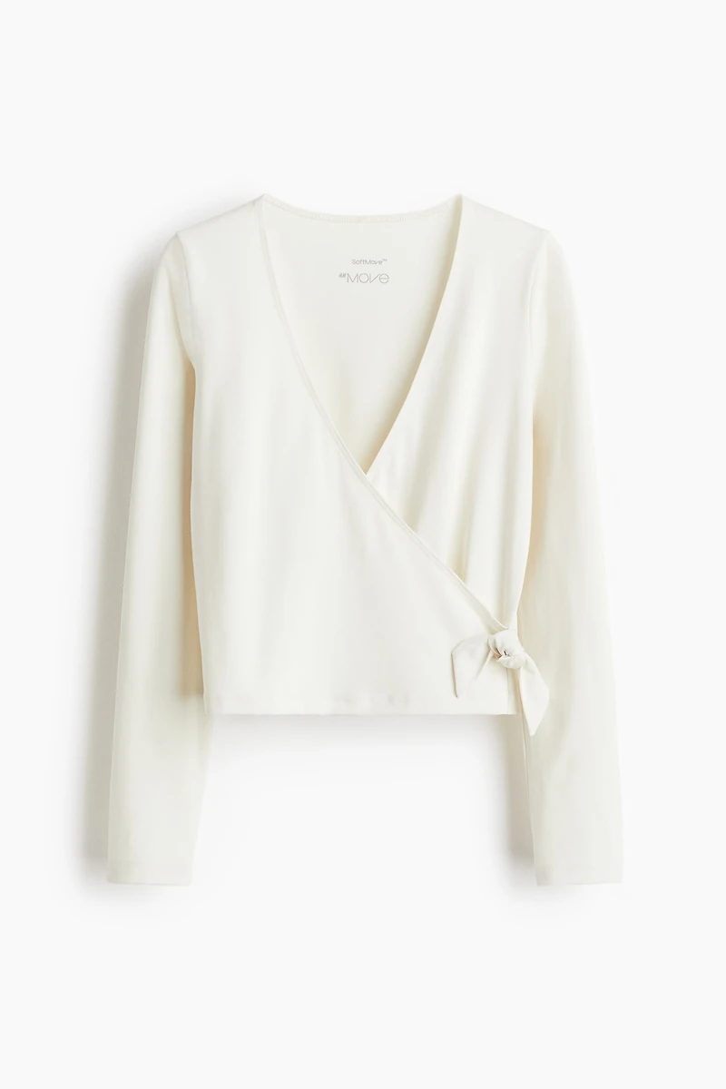 Sports Wrap Top with SoftMove™