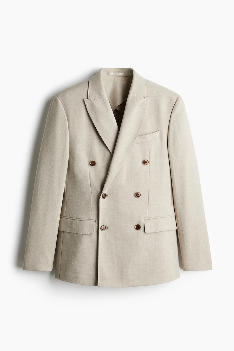 Veste classique à fermeture croisée