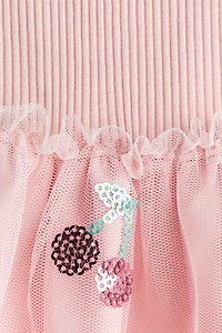 Robe avec jupe en tulle
