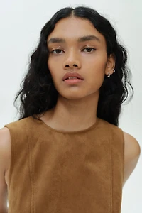 A-line Twill Dress