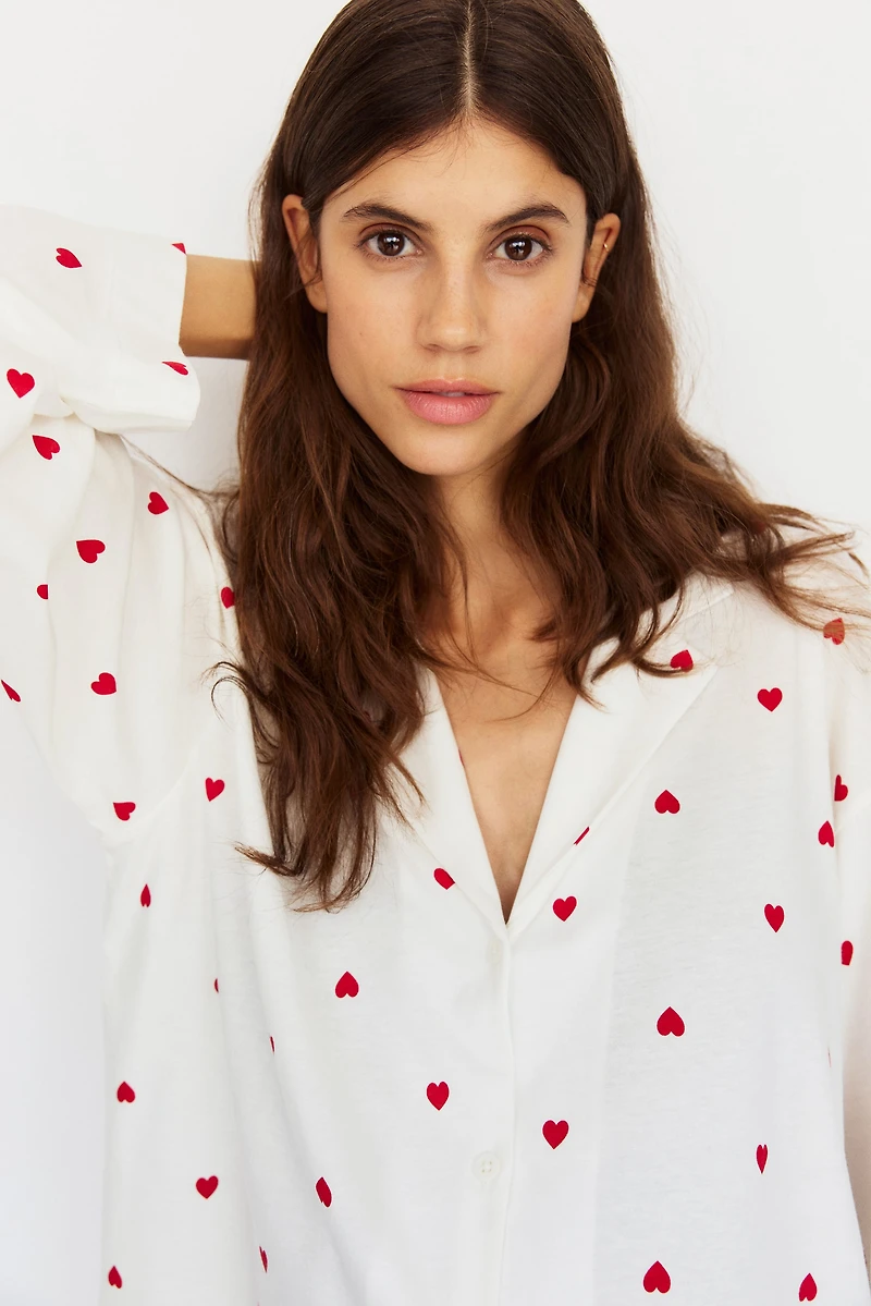 MAMA Before & After Cotton Pajamas