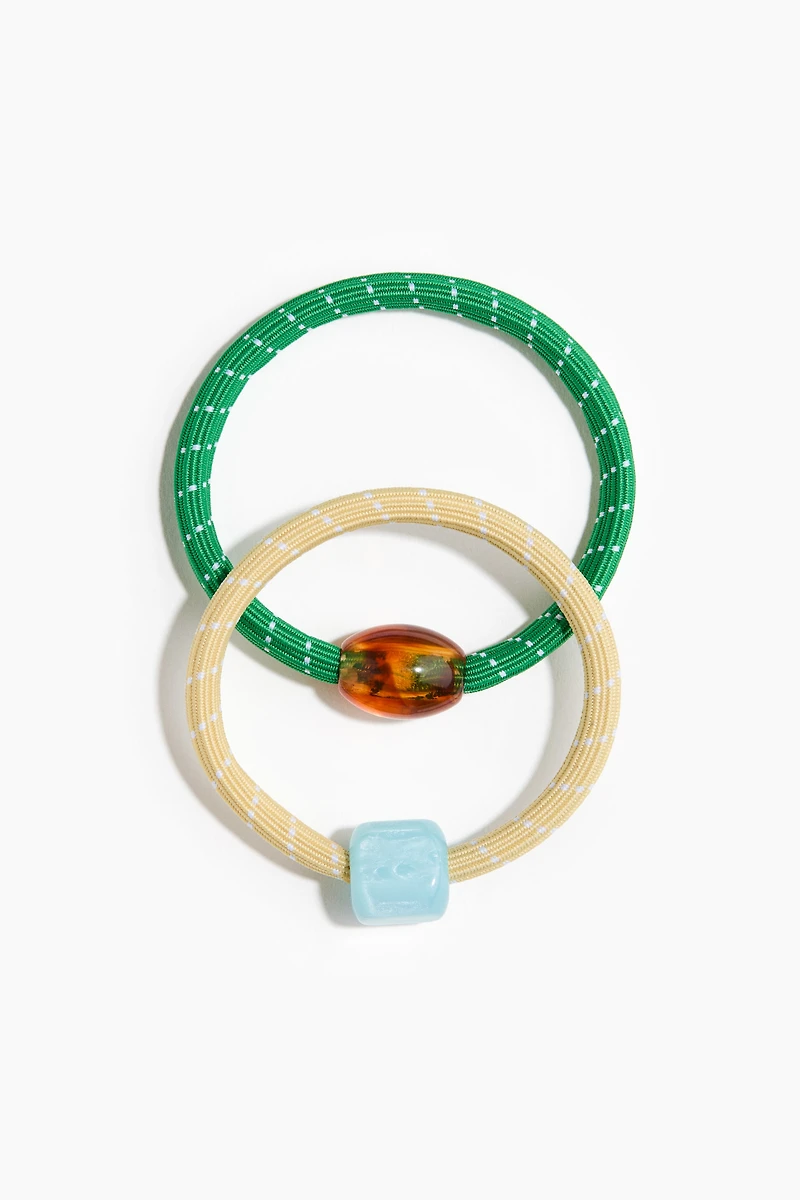 2-Pack Hair Elastics