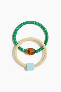 2-Pack Hair Elastics