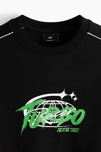 Loose-Fit Scuba Sweatshirt