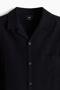 Regular-Fit Linen-Blend Resort Shirt