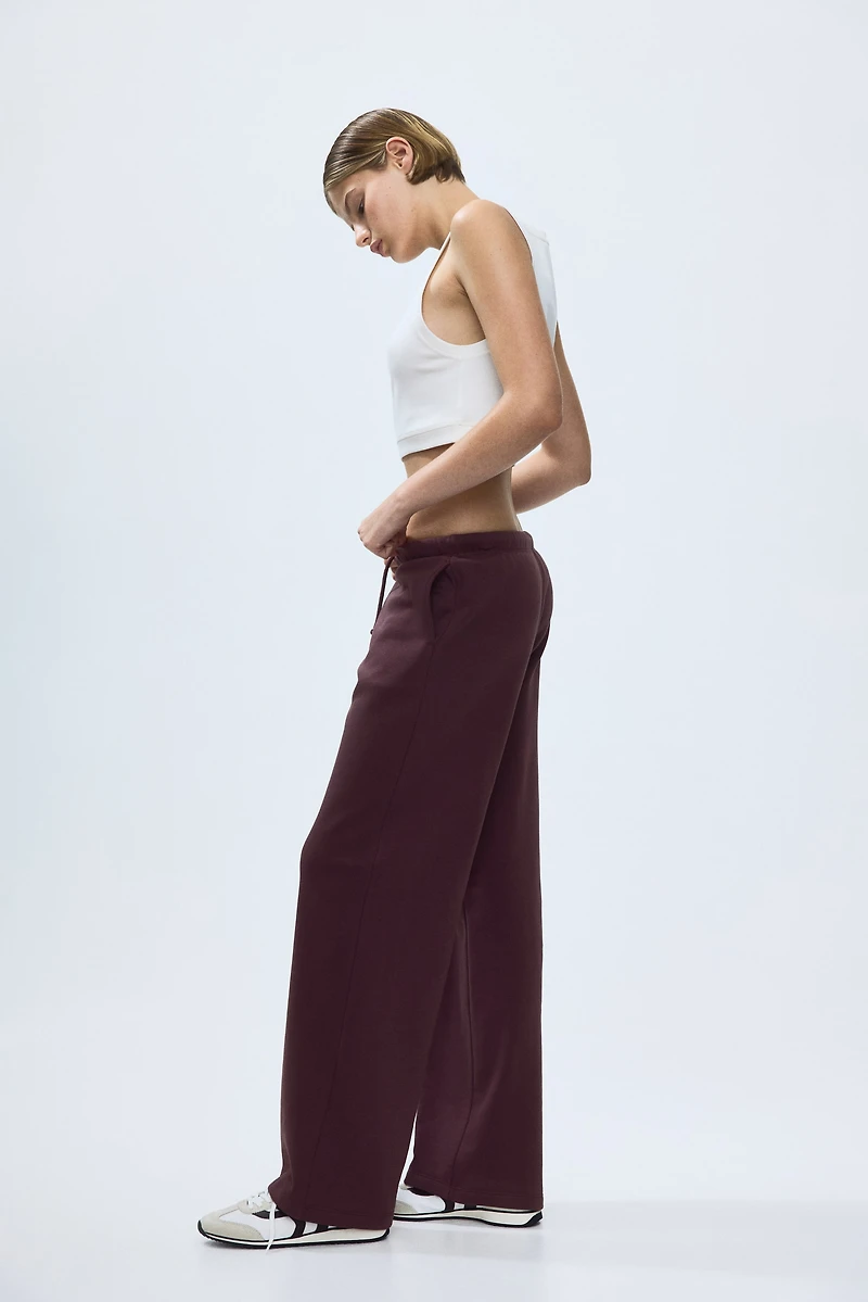 Wide-leg Joggers