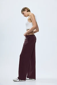 Wide-leg Joggers
