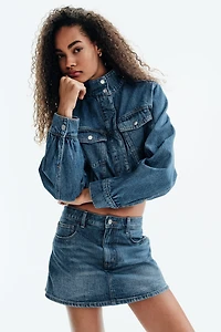 Cropped Denim Jacket