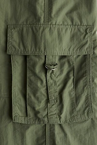 Wide-leg Cargo Pants