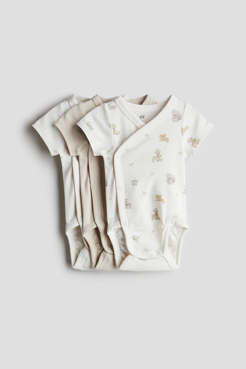 Lot de 3 maillots croisés