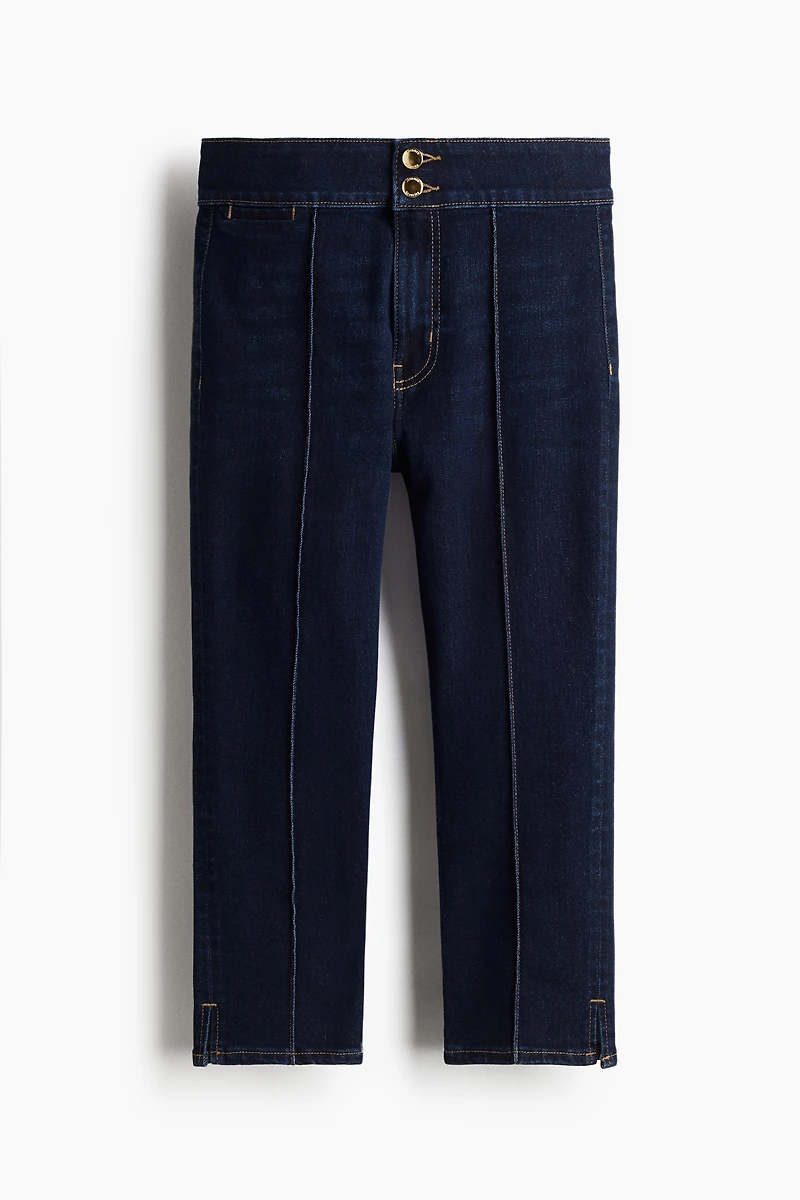 Skinny High Capri Jeans