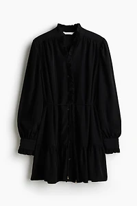 Robe chemisier à volants