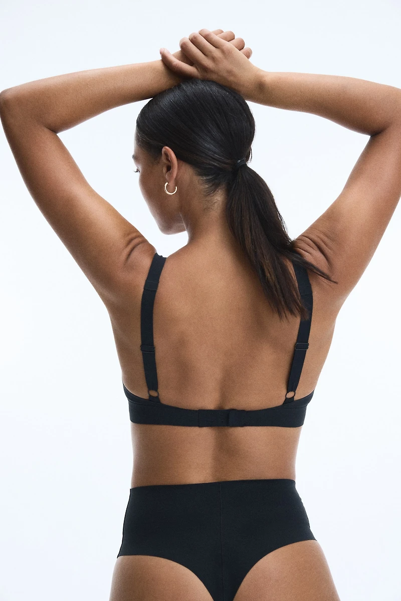 Soft-Cup Microfiber Bra